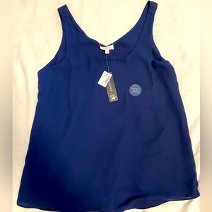 Reitmans Essentials navy blue reversible cami Size M
